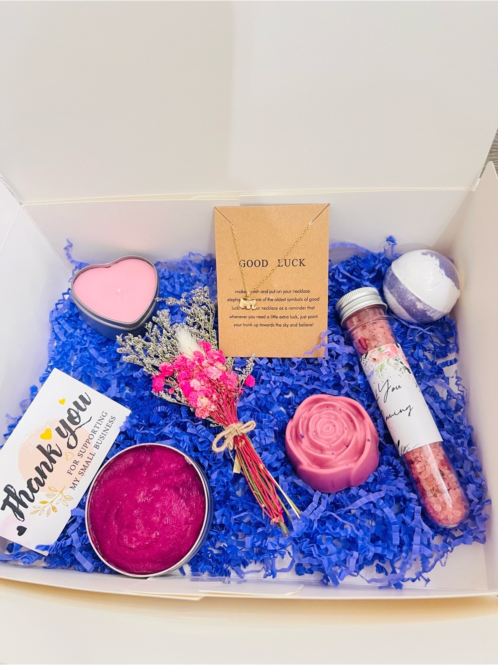 Pink Rose Bath & Body Gift Set